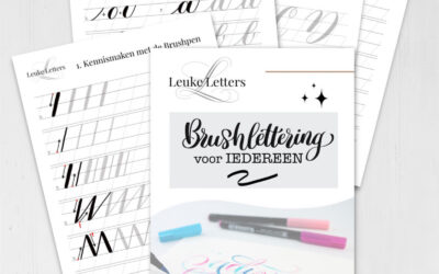 Werkboek brushlettering
