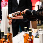 Gravure fles whiskey